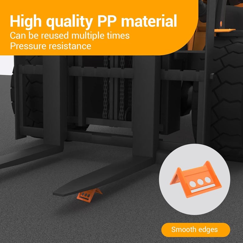 Vchains 20 Pack Plastic Edge Protectors for Cargo Straps Up to 4 Inch, Flatbed Truck Accessories，Flatbed Edge protector,protects cargo edges. - Image 4
